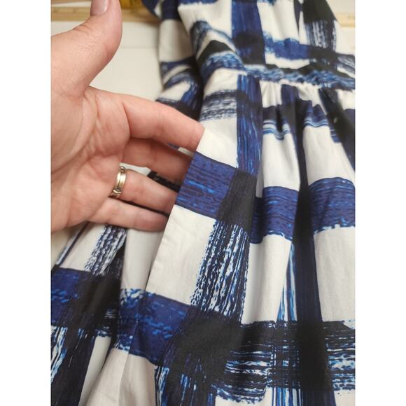 Eliza J Dress Womens 10 Plaid Cocktail Fun Flirty preppy classic cocktail party - Picture 11 of 12